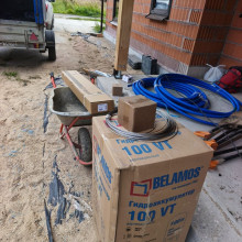 Бурение скважины на воду в деревне Носырево