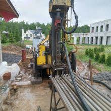 Бурение скважины на воду в клубном посёлке Реки