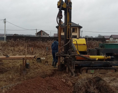 Скважина на воду под ключ в ДП Бархатово
