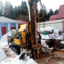 Бурение малогабаритной установкой в СНТ Мечта