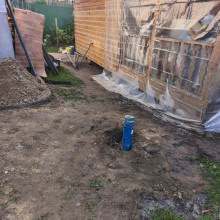 Обустройство скважины с кессоном в СНТ «Родничок»