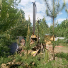 Бурение и обустройство скважины на воду в селе Успенское