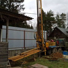 Скважина на воду под ключ в садовом товариществе Яблонька